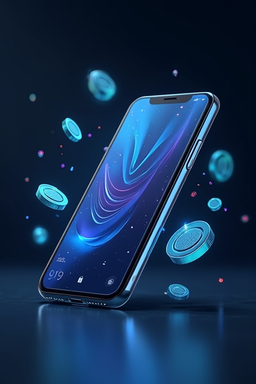 Smartphone mit Quick Casino App